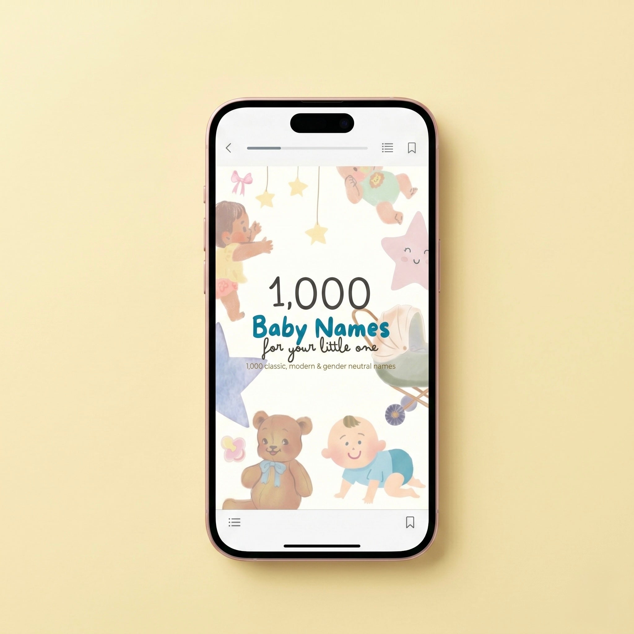 1,000 Baby Names For Your Little One