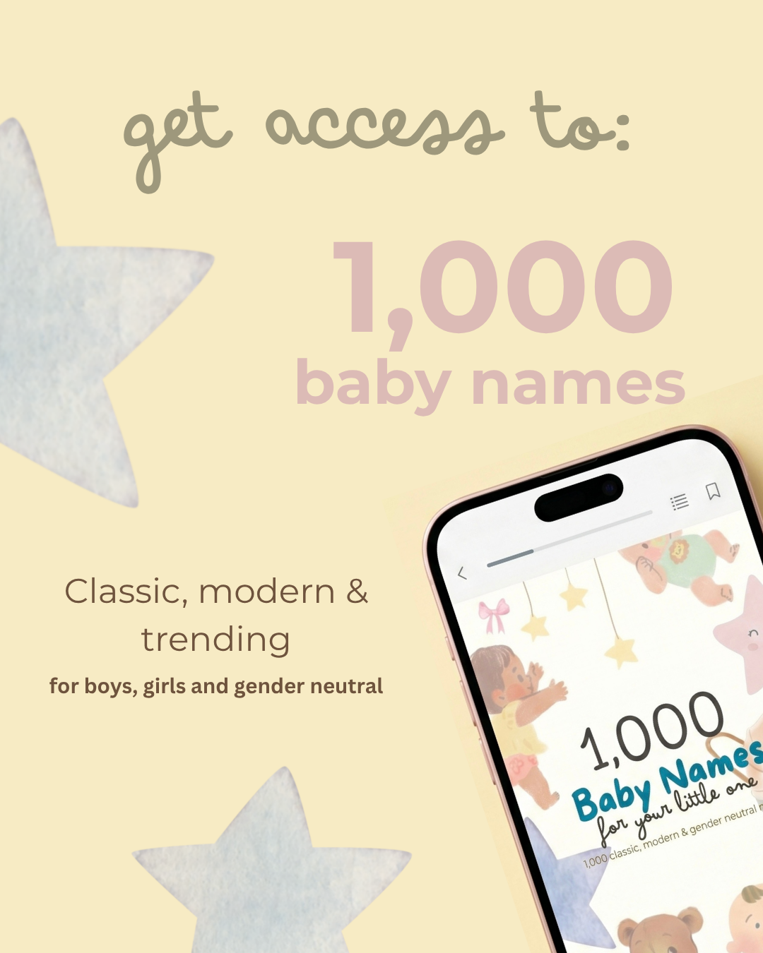 1,000 Baby Names For Your Little One